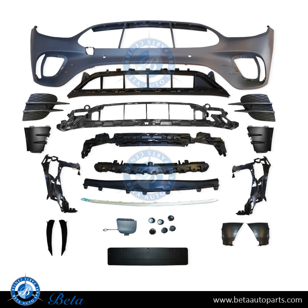 Front Bumper Normal AMG with PDC/Park Assist/Camera Hole Silver Color for Mercedes E-Class W213 2021-2023 models, Part Number 2138859606 Front Bumper Normal AMG with PDC/Park Assist/Camera Hole Silver Color for Mercedes E-Class W213 2021-2023 models, Part Number 2138859606